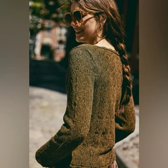Free People Adelene Cardigan - Picture 6 of 13